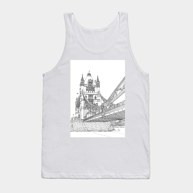 Tower Bridge Tank Top by valery in the gallery